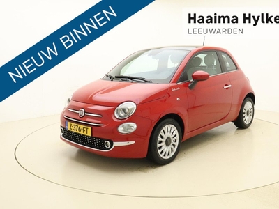 Fiat 500 1.0 Hybrid Dolcevita | Navigatie | Panoramadak | Parkeersensoren | Airco | Sportief | Snel rijden