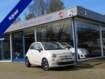 Fiat 500 1.2 Collezione uniek met schuifdak ! (bj 2018)