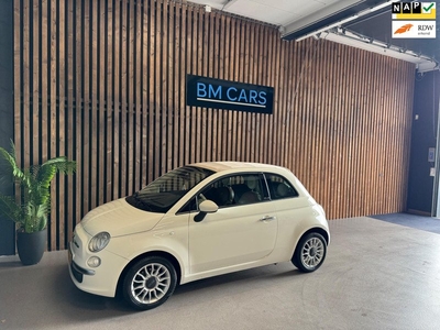 Fiat 500 C 0.9 TwinAir Lounge [bj 2011] Cabrio|Airco|Leer