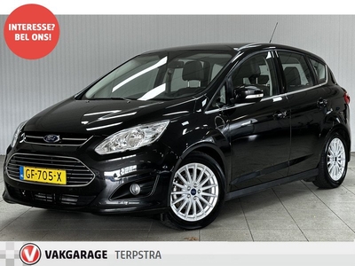 Ford C-MAX 2.0 Plug-in Hybrid Titanium Plus/ Panorama-Dak!/ Automaat/ 17''LMV/ Camera/ Stoelverw./ Elek.Klep/ Clima/ Navi/ Cruise/ Bluetooth/ Multi.LEDER.Stuur/ Elek.Stoelen/ DAB+/ Elek.Pakket/ PDC Achter.