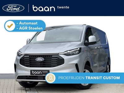 Ford Transit Custom 320 2.0 TDCI L2H1 Limited 170PK Automaat | AGR Stoelen | 2x schuifdeur | 2.500KG trekgewicht | Adaptive Cruise C. | BLIS | Full