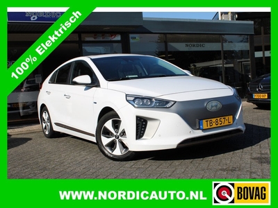 Hyundai IONIQ PREMIUM EV / LEDER / NAVI / CAMERA / STOEL EN STUUR VERW. /ADD CRUISE / na subsidie 14395 Hemelvaartsdag 9 Mei gesloten !