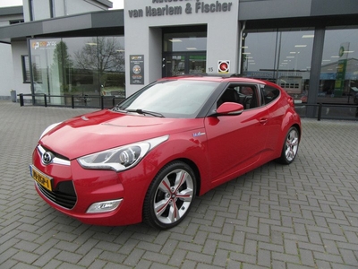 Hyundai Veloster 1.6 GDI i-Catcher, Navi, Camera, Leder, Open dak