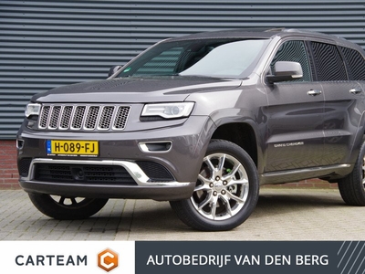 Jeep Grand Cherokee 3.0 V6 CRD Overland Summit 251PK AUT. PANODAK, LED, LEDER, ADAPT. CRUISE, CAMERA, NAVI, CLIMA, PARKEERSENSOREN