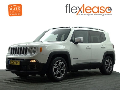 Jeep Renegade 1.4 MultiAir Anniversary Aut- Panodak, Leder Interieur, Park Assist, Keyless, Navi, Cruise, Clima