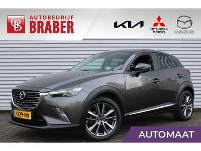 Mazda CX-3 2.0 SkyActiv-G 120PK GT-Luxury | Leer | Navi | 18