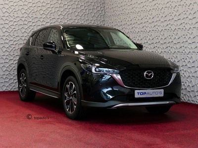 Mazda CX-5 2.0 165 PK LUXURY LEER BOSE HEADUP 360.CAMERA 19''LMV FULL LED CARPLAY NAVI STOEL/STUUR VERW. STOELKOELING DIG.DASH 03/2023