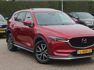 Mazda CX-5 2.5 SkyActiv-G 194 GT-M 4WD / Trekhaak / Schuifdak / 360Camera / Leder / Head-up / Bose / Dodehoek / Keyless / Navigatie / Stuurverwarming / Cruise Control