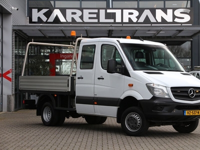 Mercedes-Benz Sprinter 516 CDI | Aut. | 4x4 | ZG1 | Euro 6 | Open laadbak | Cruise | Airco..