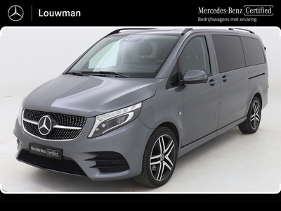 Mercedes-Benz Vito 124 CDI Lang DC 240PK AMG Line | Airmatic luchtvering | Alpine Custom Audio | Distronic | Lane Keeping Assist | 2x Schuifdeur | Lederen Bekleding | Stoel Verwarming | Klasse 3 Alarm |