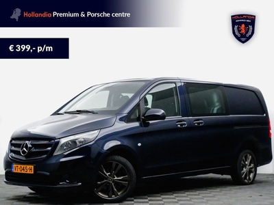 Mercedes-Benz Vito AMG Line Lang DC 6p (leer,navi,camera,LED,pdc,2x schuifdeur)