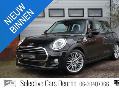 Mini 1.5 Cooper Xenon/LED, Nieuwe onderhoudsbeurt, 1/2 Leder, 100Kw, Garantie.