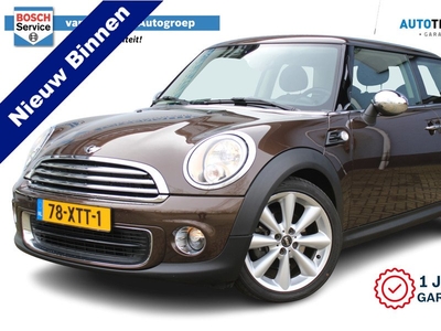 MINI Mini 1.6 One Business Line | Navi | Cruise | Airco | 17 Inch LMV | Elektrische ramen/spiegels | Centrale deurvergrendeling | Bluetooth | Boekjes aanwezig | NAP | Orgineel Nederlandse auto |