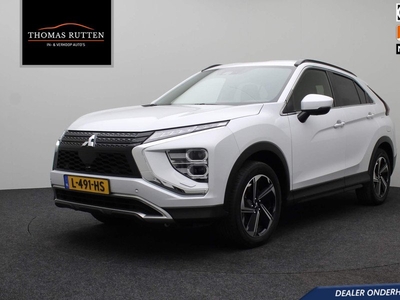 Mitsubishi Eclipse Cross 2.4 PHEV First Edition 2021 | Dealeronderhouden | Airco | Navigatie | Cruise Control | Trekhaak Afneembaar | Stoelverwarming | Rondom Zicht Camera | Lane Assist | Stuur Bediening | Nationale Autopas