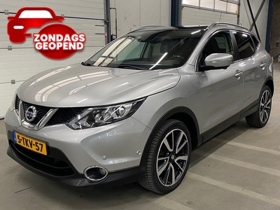 Nissan Qashqai 1.2 TeknaPanoramadak360 CameraLederXenon