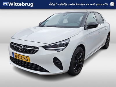 Opel Corsa 1.2 Elegance 100 PK Panoramadak | Navigatie | Keyless Entry en Start | Parkeersensoren | Draadloze Telefoonlader | Lage Kilometerstand | Net binnen, wordt voor u gepoetst !!