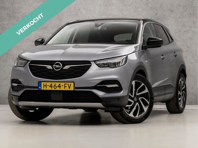 Opel Grandland X 1.2 Turbo Luxury (PANORAMADAK, APPLE CARPLAY, NAVIGATIE, CAMERA, GETINT GLAS, LEDER, SPORTSTOELEN, ELEK ACHTERKLEP, LANE ASSIST, CRUISE, NIEUWSTAAT)