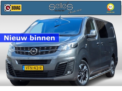 Opel Vivaro 2.0 CDTI L3H1 DC Innovation | 6 Persoons | Lederen Bekleding | Automaat | Head Up Display | Camera | Navigatie