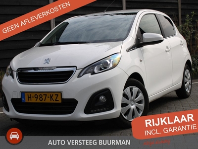 Peugeot 108 1.0 e-VTi 72PK Active 5DRS Airconditioning, Audio, Bluetooth Telefoon, Elektrische ramen voor, Getint Glas