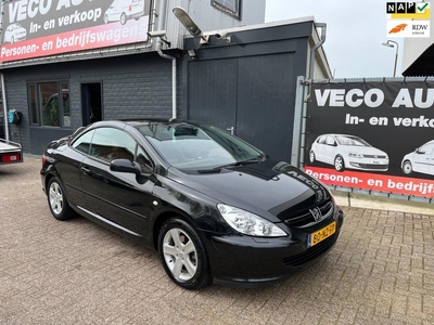 Peugeot 307 CC 2.0-16V Special Edition Luxe leder dashboard automaat airco nette auto dealer onderhouden