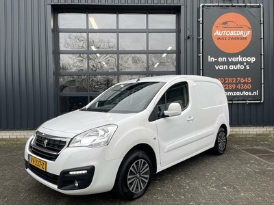 Peugeot Partner bestel 120 1.6 BlueHDi Première 3-PERSOONS|CAMERA|CARPLAY|TREKHAAK|NAVIGATIE|LED