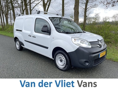 Renault Kangoo Maxi 1.5 dCi E6 90pk, Lang, Lease €185 p/m, 2x Schuifd, Airco, Navi, PDC, Trekhaak, onderhoudshistorie aanwezig