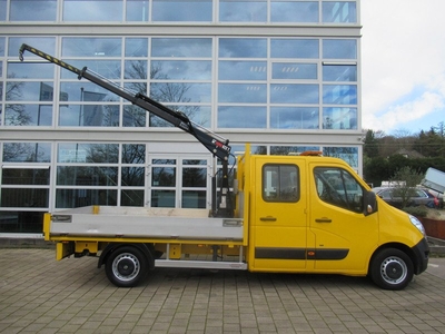 Renault Master 35 dci 135 + HIAB 022T DOKA Dubbelcabine