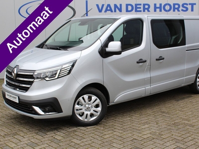 Renault Trafic 2.0-170pk dCi T29 L2H1 Luxe dubbele cabine AUTOMAAT. Zeer luxe Renault Trafic dubbele cabine. Volautm. airco, navigatie, telefoonvoorb., metallic lak, LM wielen, schuifdeur li.+re., armsteunen li.+re voor, Isofix etc, etc