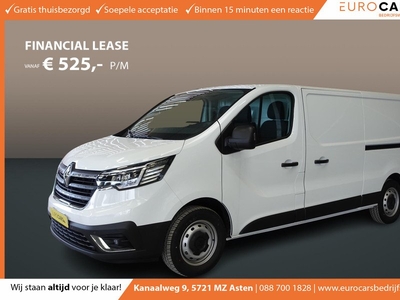 Renault Trafic 2.0 Blue dC1 150PK T30 L2H1 Advance Airco| App-connect| Bluetooth| Camera| Cruise Control| PDCVA| Trekhaak|