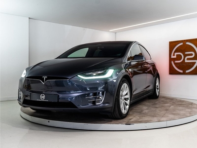 Tesla Model X 100D 418PK Incl. BTW | NL AUTO+NAP | Carbon | Cold Climate | AP 2.5 | Leder | 12 MND Garantie!