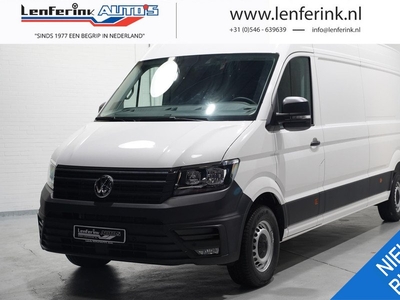 Volkswagen Crafter 2.0 TDI 140 pk L4H3 Airco, Cruise Control Geveerde Stoel, PDC V+A, 3-Zits, Nieuw 2023