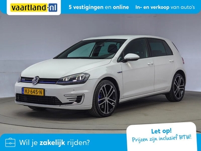 Volkswagen Golf 1.4 TSI GTE [ Led Navi Achteruitrijcamera Apple Carplay/Android Auto ]]