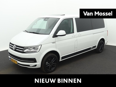 Volkswagen Transporter 2.0 TDI L2H1 199 PK 70 edition | Highline | 4-motion | Automaat | Schuif- kanteldak | Dubbele schuifdeur | Stoelverwarming | Lichtmetalen velgen | Navigatie | Apple carplay | Android auto |