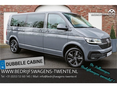 Volkswagen Transporter T6.1 2.0 TDI 150 PK DSG CARAVELLE L2H1 DUB/CAB A-klep 18'' LM-Velgen | LED | Digital Cockpit | Privacy glass | Apple Carplay/Android Auto