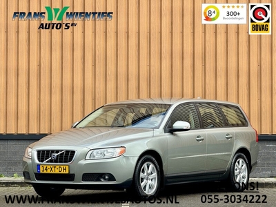 Volvo V70 2.5T Kinetic | Navigatie | Trekhaak | Leder | Stoelverwarming | Bluetooth | Cruise Control | Airconditioning | Elektrische Spiegels | Isofix | Multifunctioneel Stuurwiel | 16