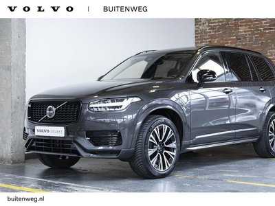 Volvo XC90 T8 Recharge AWD Ultimate Dark | Luchtvering | Long Range | Elektrisch wegklapbare trekhaak | Harman Kardon premium audio | 360° parkeercamera | Stoel en stuurwiel verwarming | Lederen bekleding | Parkeerverwarming | Google infotainment |