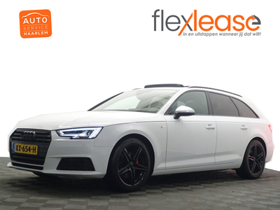 AUDI A4 Avant 1.4 TFSI S line Black Optic Aut- Panodak, Sport Leder, Navi, Xenon Led, Sfeerverlichting