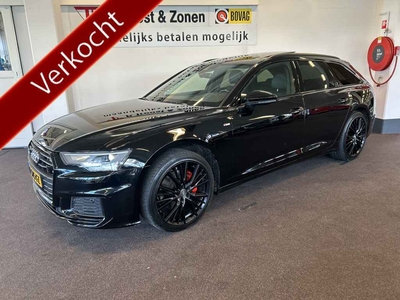 Audi A6 Avant 45 TFSI Sport S-Line Panoramadak | Dealer onderhouden | Adaptieve cruise control | Stoel+stuurverwarming | Adaptief onders