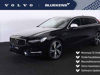 VOLVO V90 T8 AWD Recharge R-Design - Intellisafe Assist/Surround - Luchtvering - Sensus navigatie - Head-up Display - Nappeleder - Voorstoelen elektrisch verstelbaar met massagefunctie - FULL-LED koplampen - DAB+ - 20