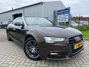 Audi A5 Cabriolet 3.0 TDI Pro Line S Automaat Leer Navi Bruin