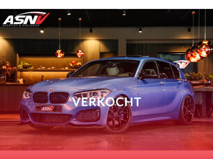 BMW 1-serie M140i xDrive High Executive, 500 PK, Full/Maxxton, MHD/XHP, Down/Pipes, Alcantara/M/Stuurwiel, Schuif/-Kanteldak, 2017