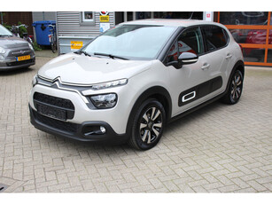 Citroën C3 1.2 PureTech Shine Clima-Cruise-Navi-Camera-LED Verlichting 5100 km ! 24 Maanden Bovag Garantie.