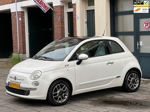 Fiat 500 1.2 Lounge-automaat-airco-elek ramen-panoramadak