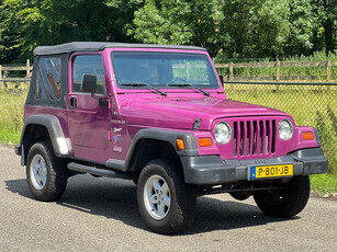 Jeep WRANGLER 2.5 /Soft top/Uniek/Leuke kleur/