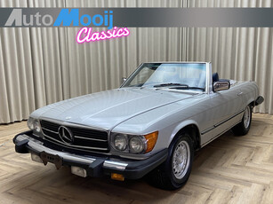 Mercedes-Benz SL-Klasse 450 SL Roadster *INCL HARDTOP* Becker Mexico / R107 / 4.5L V8 / Automaat / Leder / Cruise / Chroom