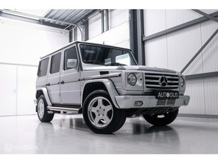 Mercedes G-klasse AMG G55 | Youngtimer | Fiscaal aantrekkelijk | Lease | Bilstein B4 | Briljant Silver