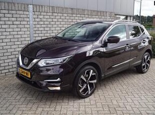 Nissan QASHQAI 1.3 DIG-T Premium Edition Autom Panodak Leder Stoelverw Navi 360 Camera Clima 2x PDC LMV ENZ NL Auto.