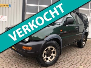 Nissan Terrano ll 2.7 TDi S B-stijl BJ1999 BESTEL 4X4 AIRCO