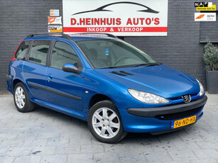 Peugeot 206 SW 1.4 X-line *APK NIEUW!!! NETTE AUTO*