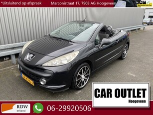 Peugeot 207 CC 1.6 VTi met Windscherm, Licht Metaal EN